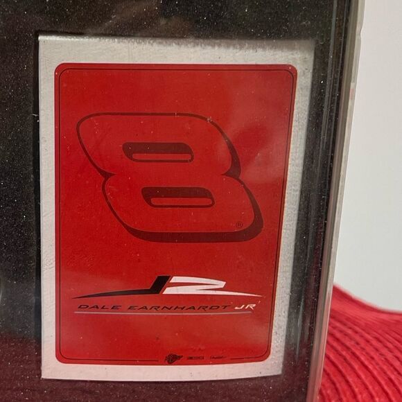 Vintage Dale Earnhardt Jr #8 Winner’s Circle Shot Glasses & Cards in tin NWT - Picture 2 of 8